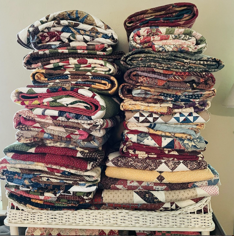 BH4- Betsy stack of quilts BH4- Betsy stack of quilts