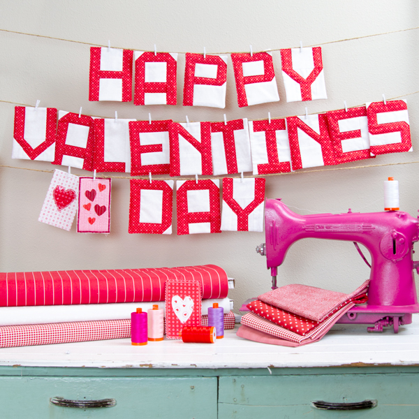 Letter Garland Valentines Letter Garland Valentines