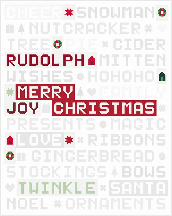 Letters to Santa July Blocks Layout Letters to Santa July Blocks Layout